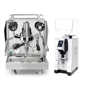 Rocket Espresso Giotto V and Eureka Mignon Specialita Grinder Bundle