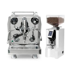 Rocket Espresso Giotto R and Eureka Oro Mignon XL Grinder Bundle