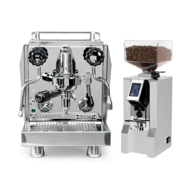 Rocket Espresso Giotto R and Eureka Oro Mignon XL Grinder Bundle - Image 2
