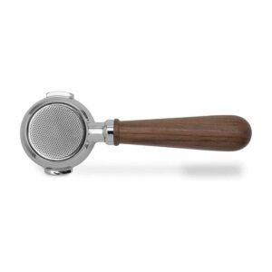 LELIT Wood Bottomless Portafilter - Walnut