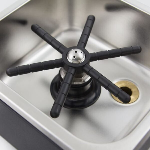 Espresso Parts 6" x 6" Countertop Rinser - Image 3