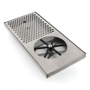 Espresso Parts 15" x 7" Rinser with Side Spray