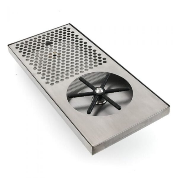 Espresso Parts 15" x 7" Rinser with Side Spray